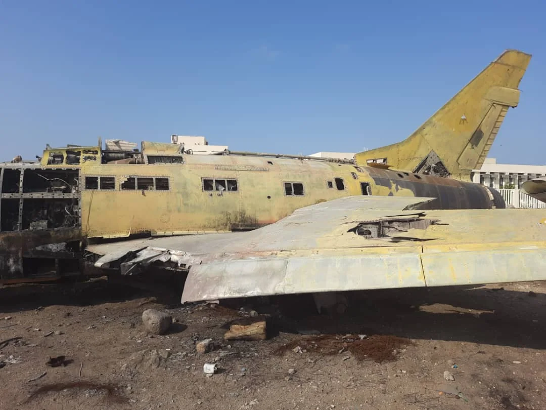 Aircraft scrap