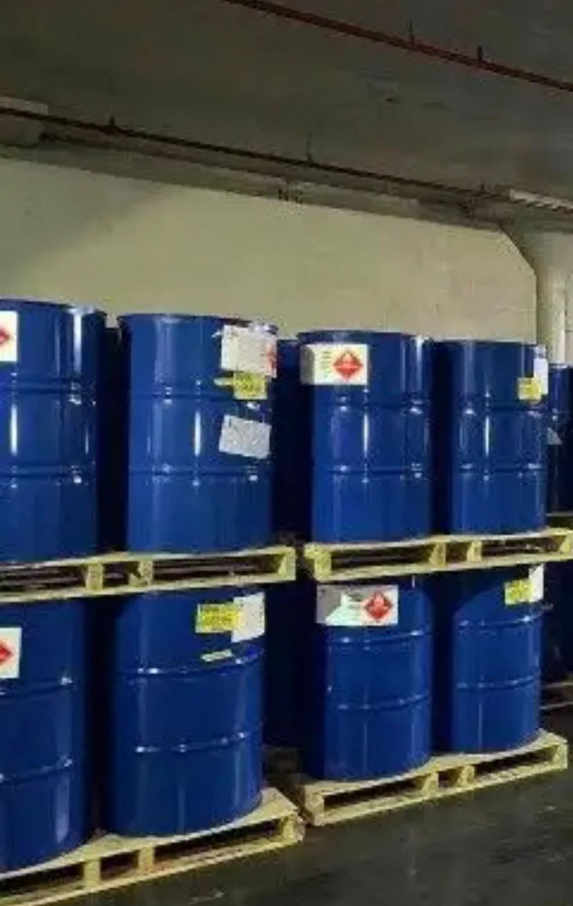 Petrochemical product drums